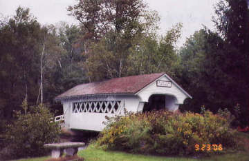 Sawyer Pond Bridge. Photo by Liz Keating, September 22, 2006
